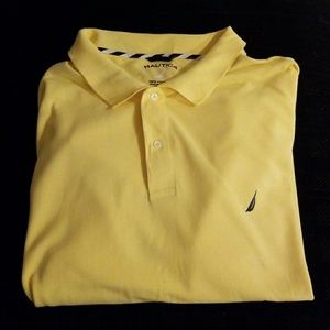 big and tall yellow polo shirt